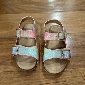 Cat & Jack toddler glitter sandals